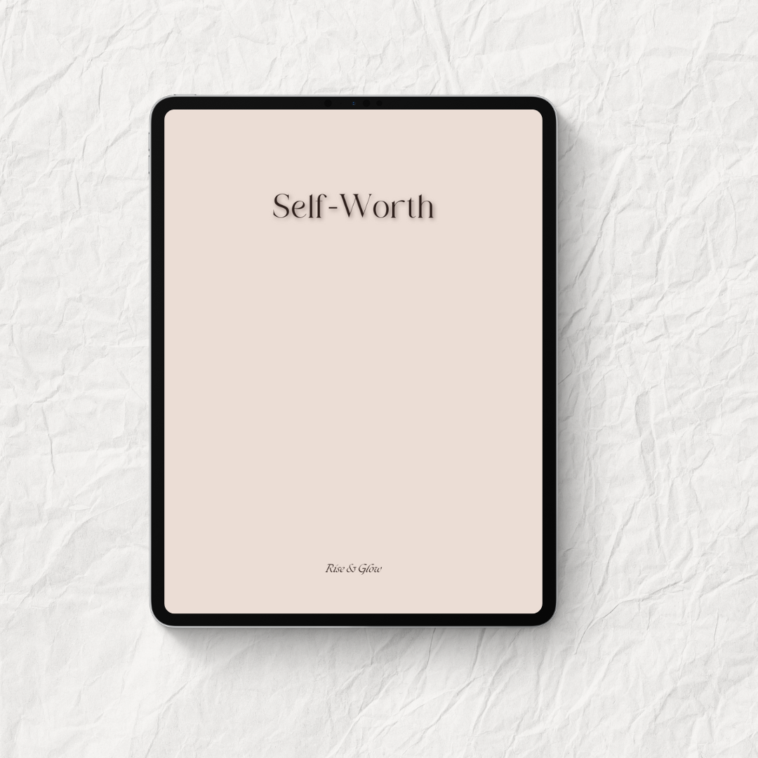 SELF-WORTH - rebuild your self-worth and attract opportunities you deserve