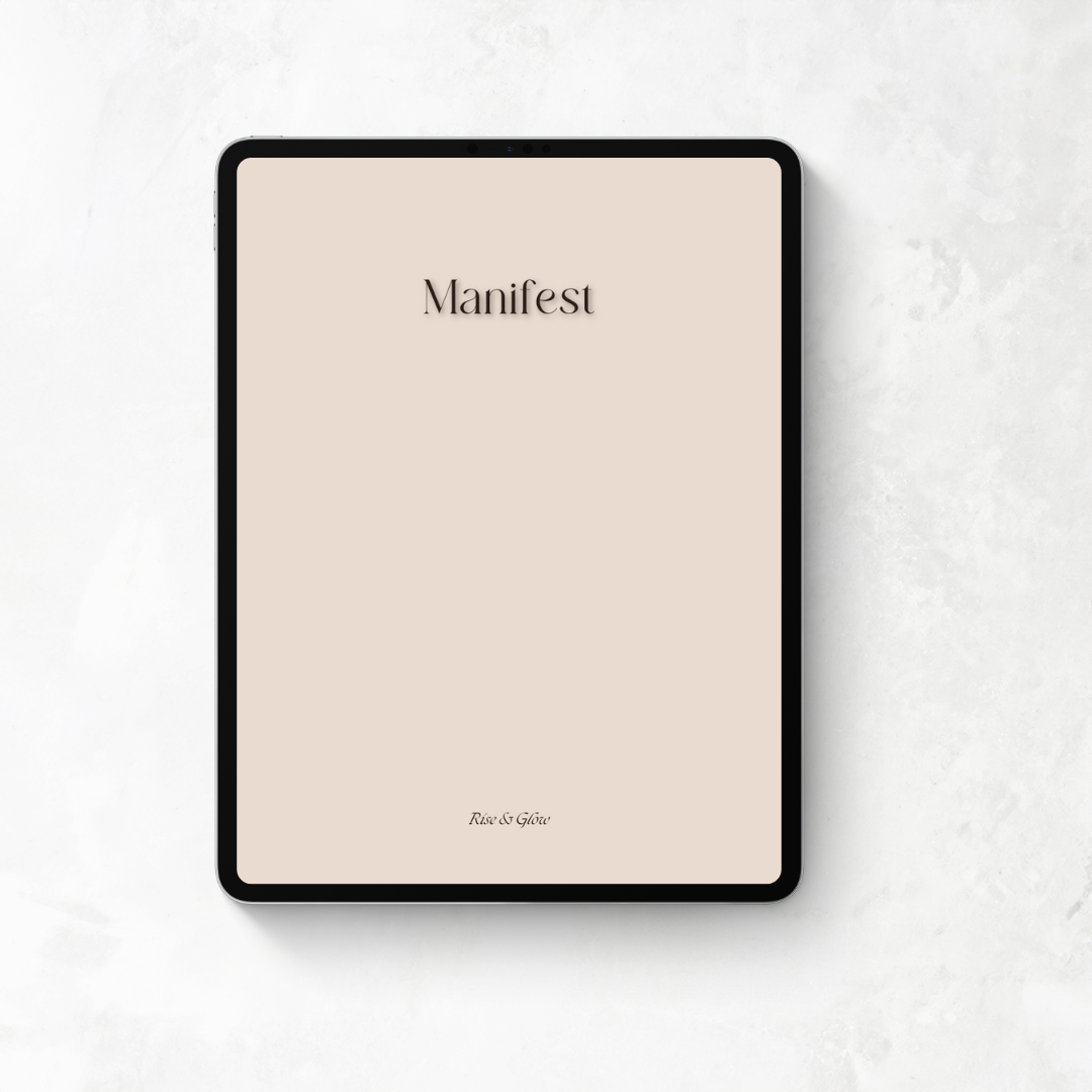 MANIFEST - unlock the manifestation formula and shift into receiving mode